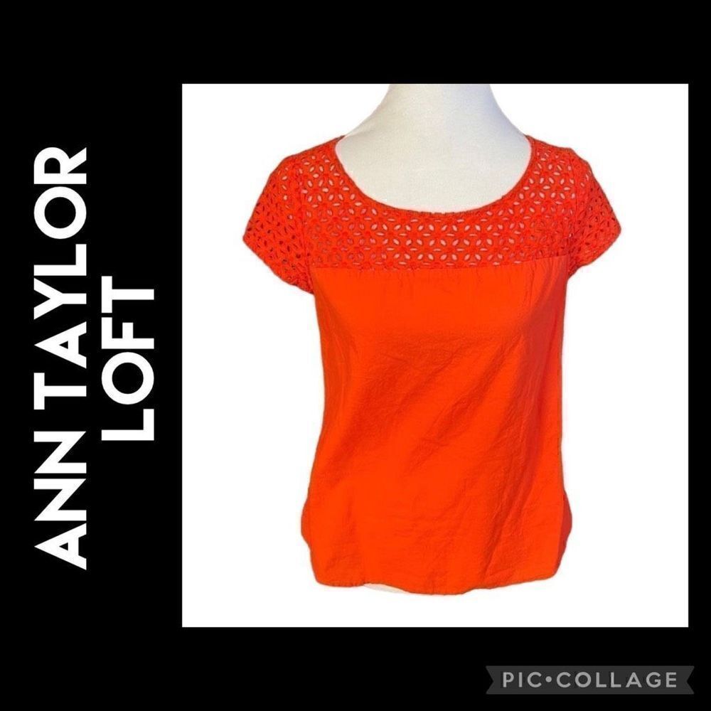 LOFT! Short Sleeve Blouse XS